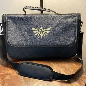 Legend of Zelda Breath of the Wild themed messenger bag for Nintendo Switch